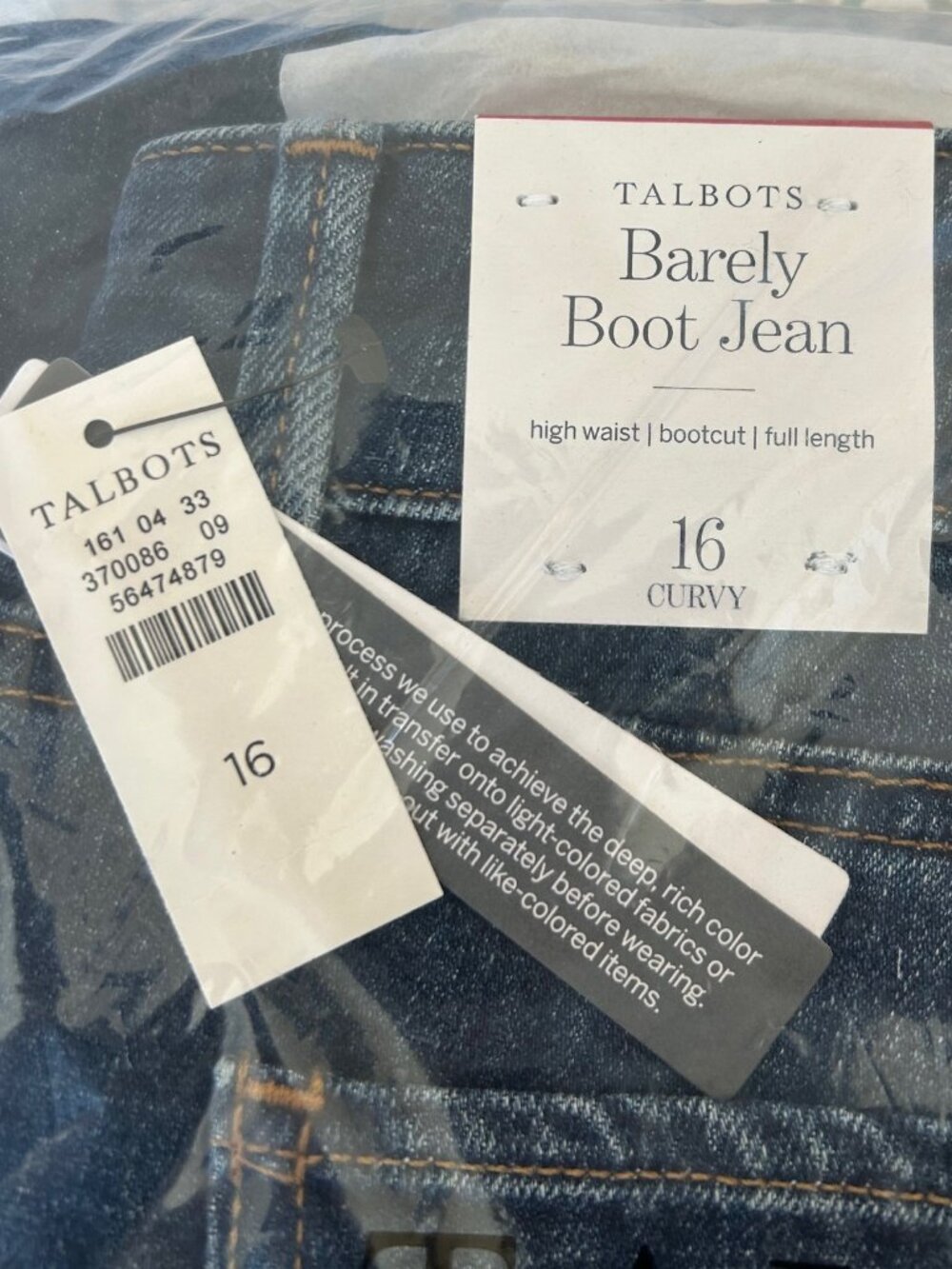 NWT Talbots Barley Boot size 16 Curvy